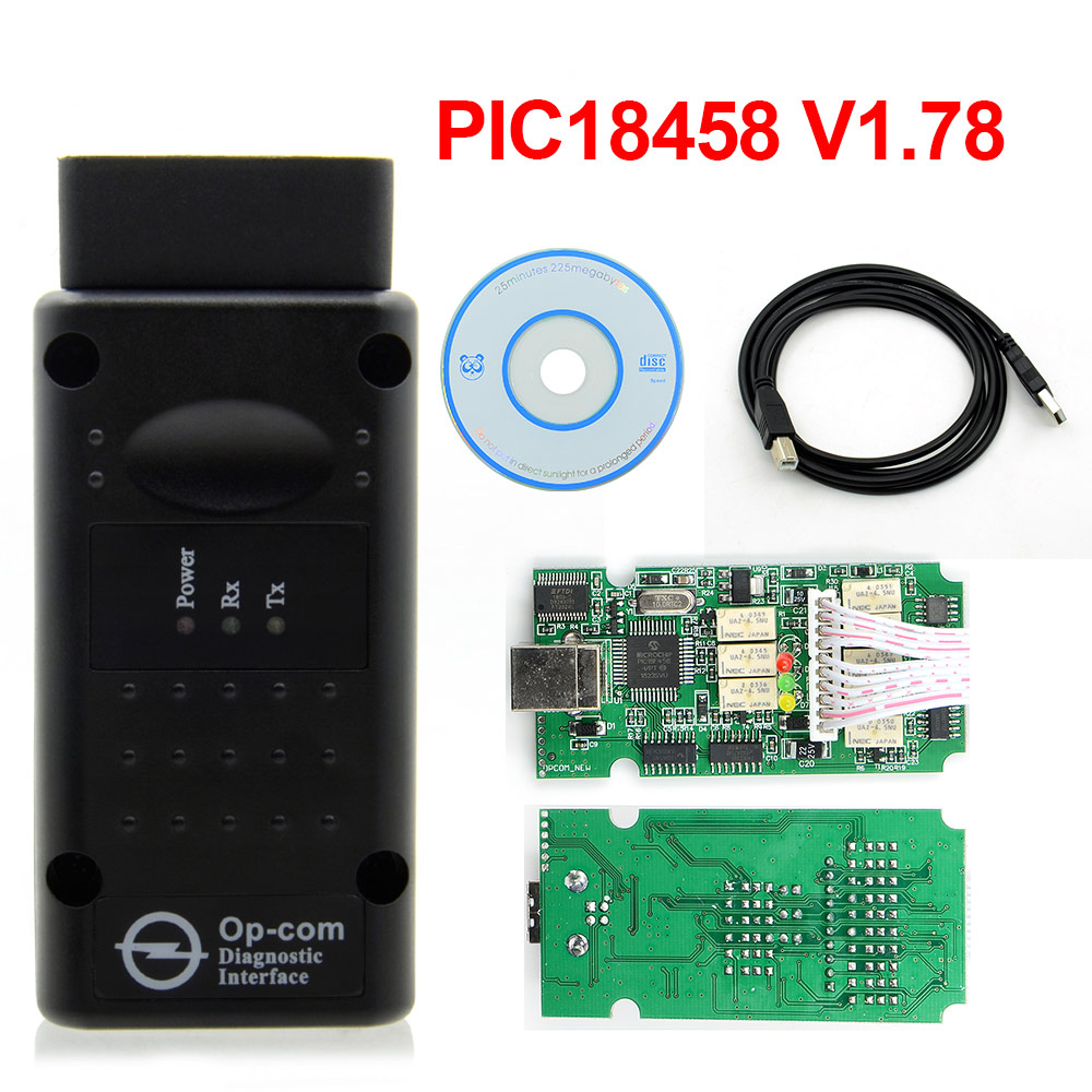 OPCOM 1.65 1.70 V1.78 1.95 1.99 For Opel Diagnostic Scanner OP COM V1.59 CANBUS OP-COM OBD2 super scanner