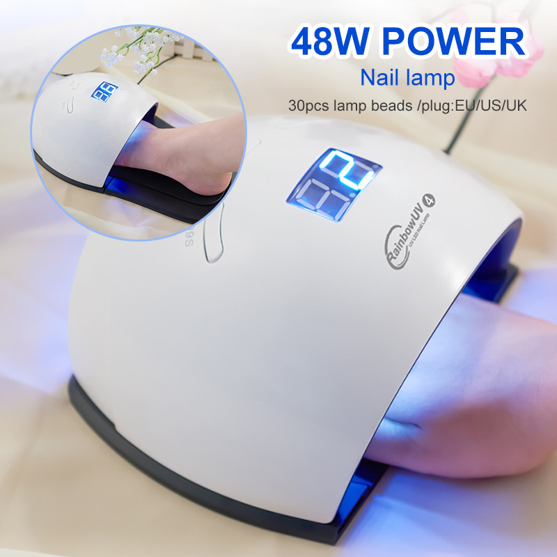 UV LED Lamp For Nail Dryer Manicure Nail Lamp 30LEDS UV Suitable for All Nail Polishes Gel Varnish Nail Professional Lamp