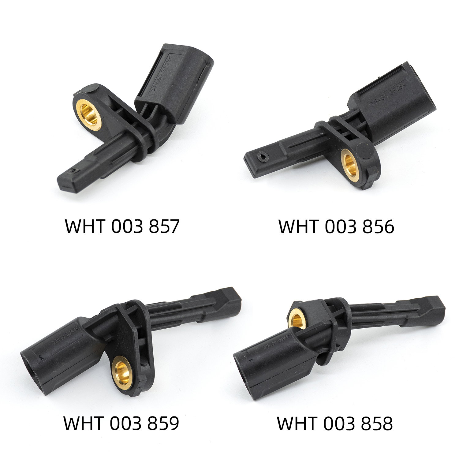 WHT003857 WHT003856 WHT003859 WHT003858 ABS Wheel Speed Sensor For VW Beetle Tiguan Golf Jetta FOX EOS Superb Yeti OCTAVIA