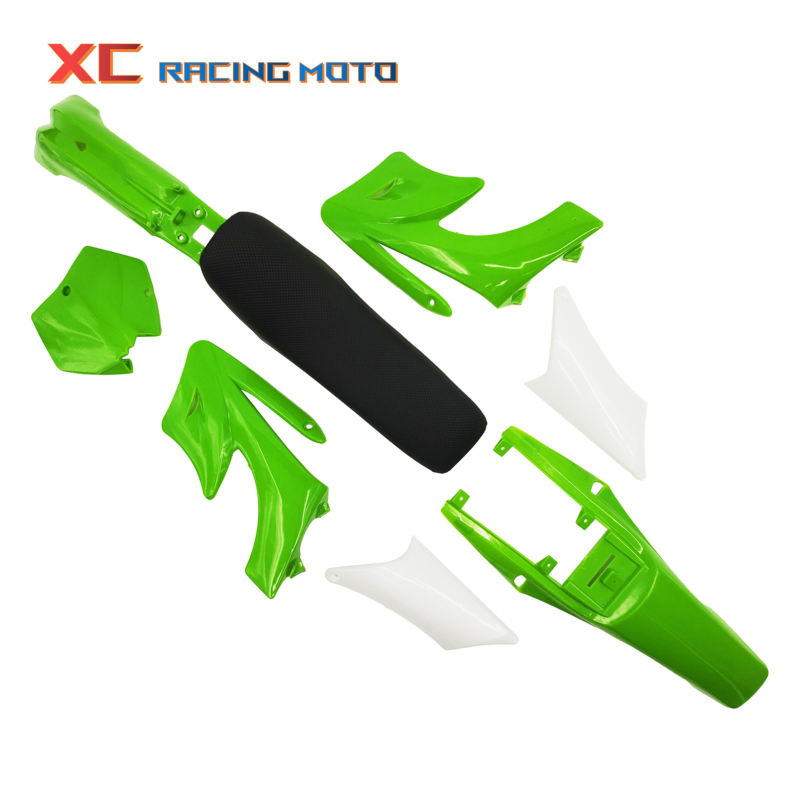 Motorcycle Apollo Kids Dirt Pocket Bike Minimoto Plastic Accessories 7 Color Fairing Body Kits For 47cc 49cc Engine 2 Stroke