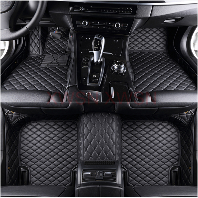 Custom 3D Full Coverage Car Floor Mats for 1 Series E81 2 E82 E87 E88 F20 4 Door Interior Accessories Carpet