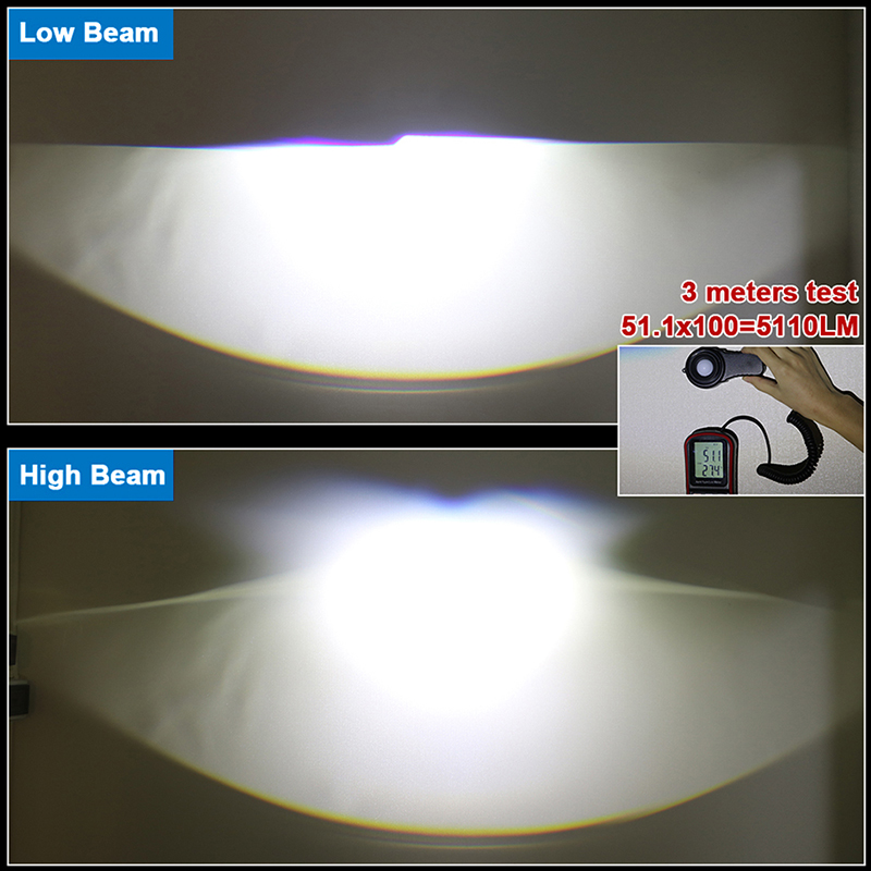 Mini Lenses 2.0 inch Bi-led Projector Lenses Tuning H7 H4 9005 9006 LED Lens Light Auto Car Motorcycle Accessories Plug & Play