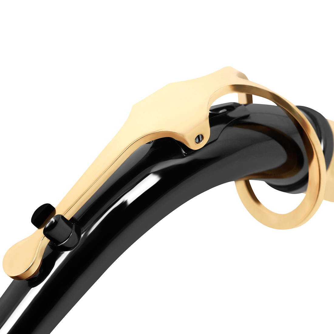 Sax Bent Neck Alto Brass With Black Nickel Plating Golden Sier Sax Necks Saxophone ddmysmile Accessories Musical Instrument Accessories Smile