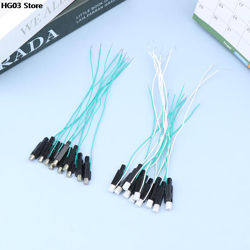 10pcs 21cm Piezoelectric Fire Wire Copper Cap Electronic Igniter Spray Lighter Stove Replacement Parts Piezoelectric Accessories