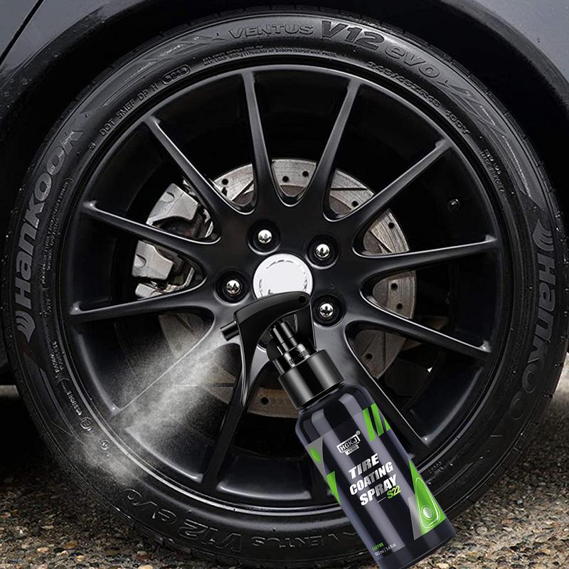 Spray Shine Car Tire Spray Ceramic Coating Paint Hydrophobic Coating Remover Wall Car Glass ddmysmile Tire Coating Agent Cleaner Smile
