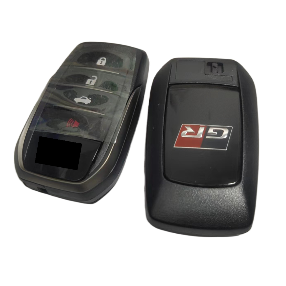 Carcasa de llave de coche con tarjeta inteligente, mando a distancia para HILUX SW4, INOVA, FORTUNER, LandCruiser 0010, 0182, 0020, 2110, KD/VVDI 80e5