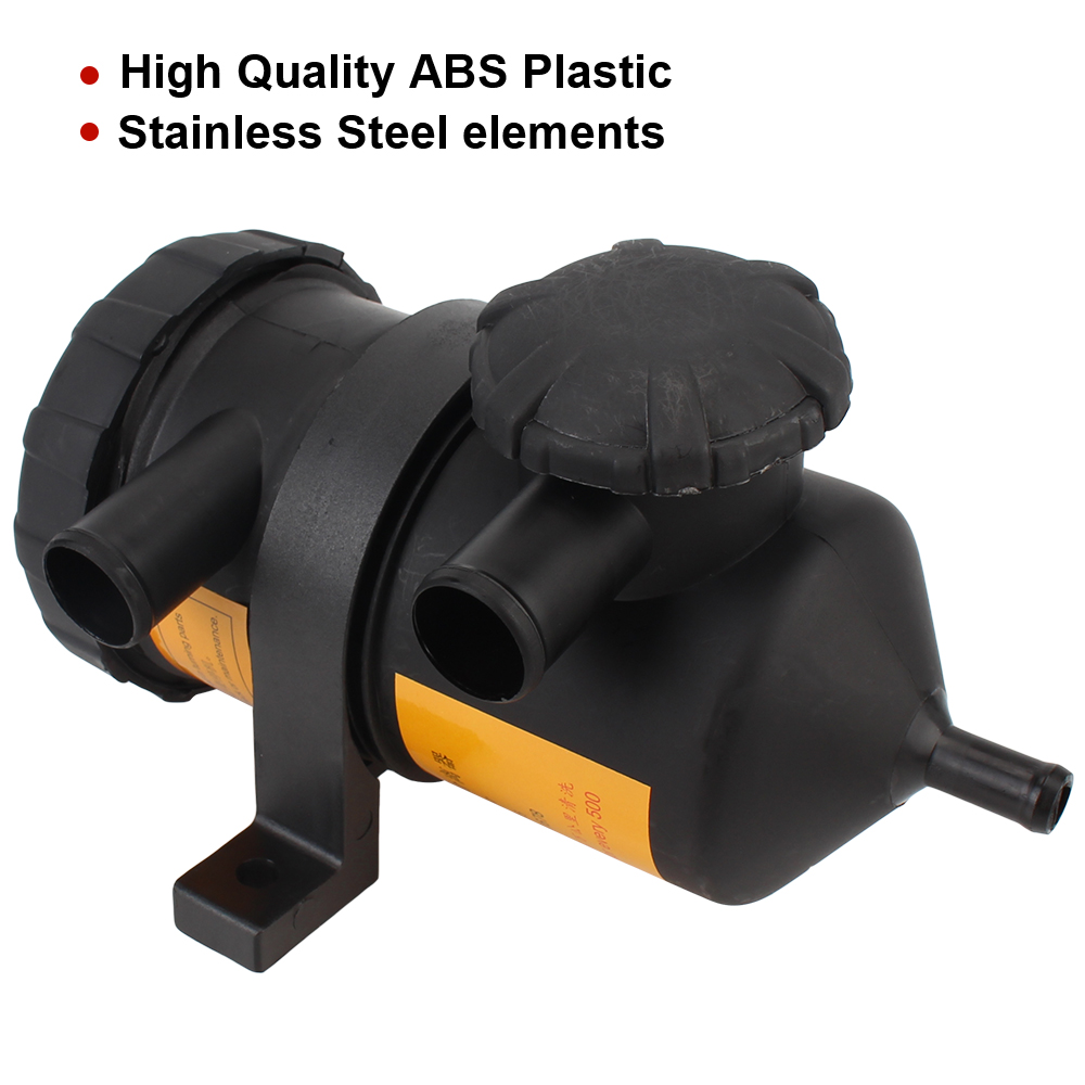 2Mgd-1 Universal Provent Oil Separator Catch Can Filter For Ford Patrol Turbo 4Wds Charged Toyota Landcruiser Oil Gas Separator