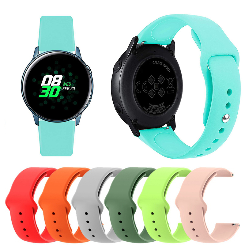 Silicone Strap For Garmin Venu 2S/Vivomove 3S/Vivoactive 4S Watchband 18MM Bracelets For GarminMove 3S/GarminActive S Correa
