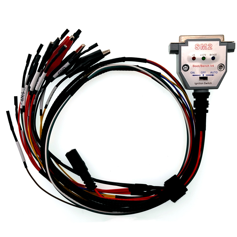 2.21.22 ECU Programmer Read Write ECU Tool SM2 Pro+ J2534 VCI Support Checksum and Pinout Diagram 67IN1 of Flash Bench OBD