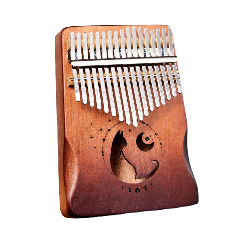 Kalimba 17 keys Professional Kalimba Thumb Piano Solid Wood Veneer Keyboard Musical Instrument Finger Piano Christmas Present