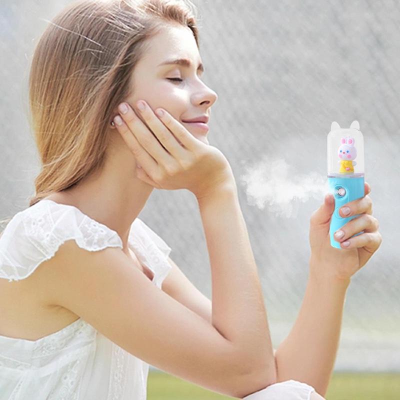 Mini Face Steamer Nanoes Facial Mister Hydrating Handy Handheld Usb Rechargeable Mini Facial Steamer For Eyelash Extensions Skin