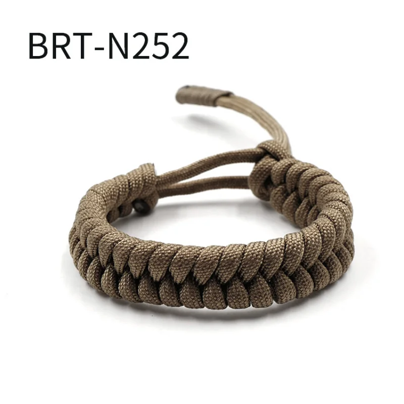 Adjustable Braided Bracelet for Men, Survival Paracord Bracelet, Handmade