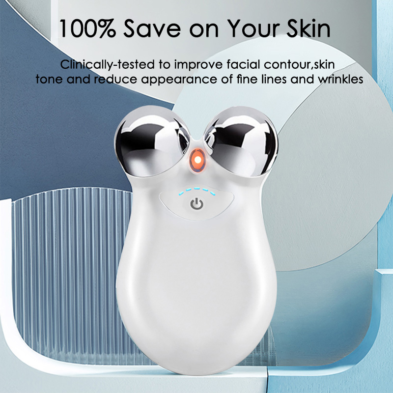 KinseiBeauty microcurrent facial device face Massager lift Massage skin Tightening Anti-wrinkle Face Contour micro sculpting