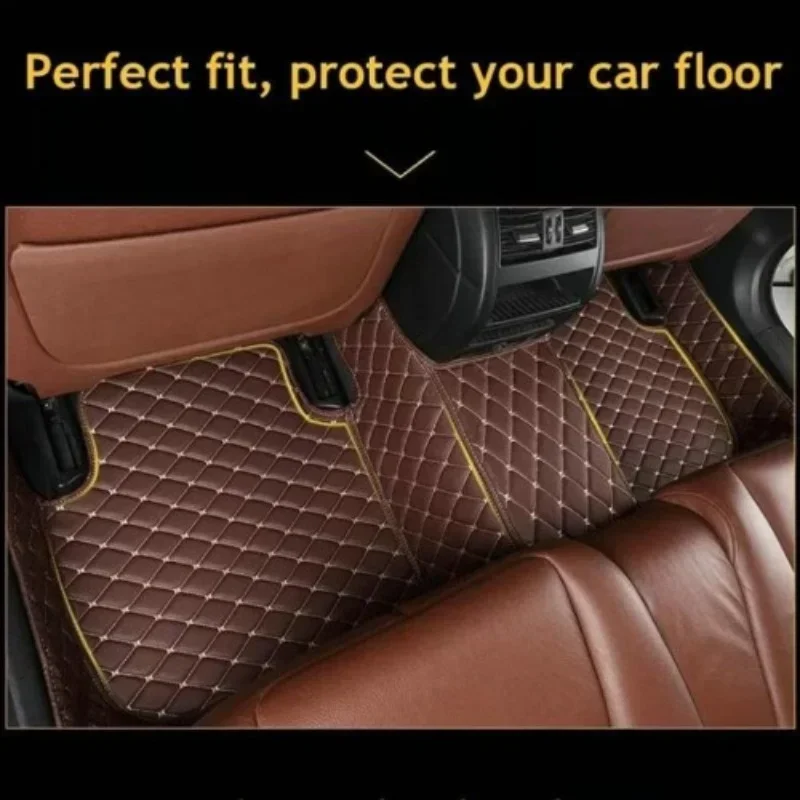 Custom Car Floor Mats for Chery Exeed RX LX TX ET 2019-2023 Weather Anti-Slip Liners Interior Accessories Carpet Rugs Trunk Foot
