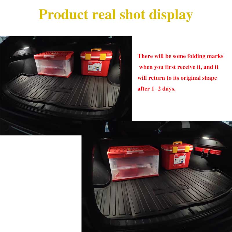 Car Trunk Storage Pad for Lexus RX 350 350h 500h 450h+ 2023 2024 Floor Mat Upholstered Waterproof Protect TPE Carpet Tray Liner d00cb
