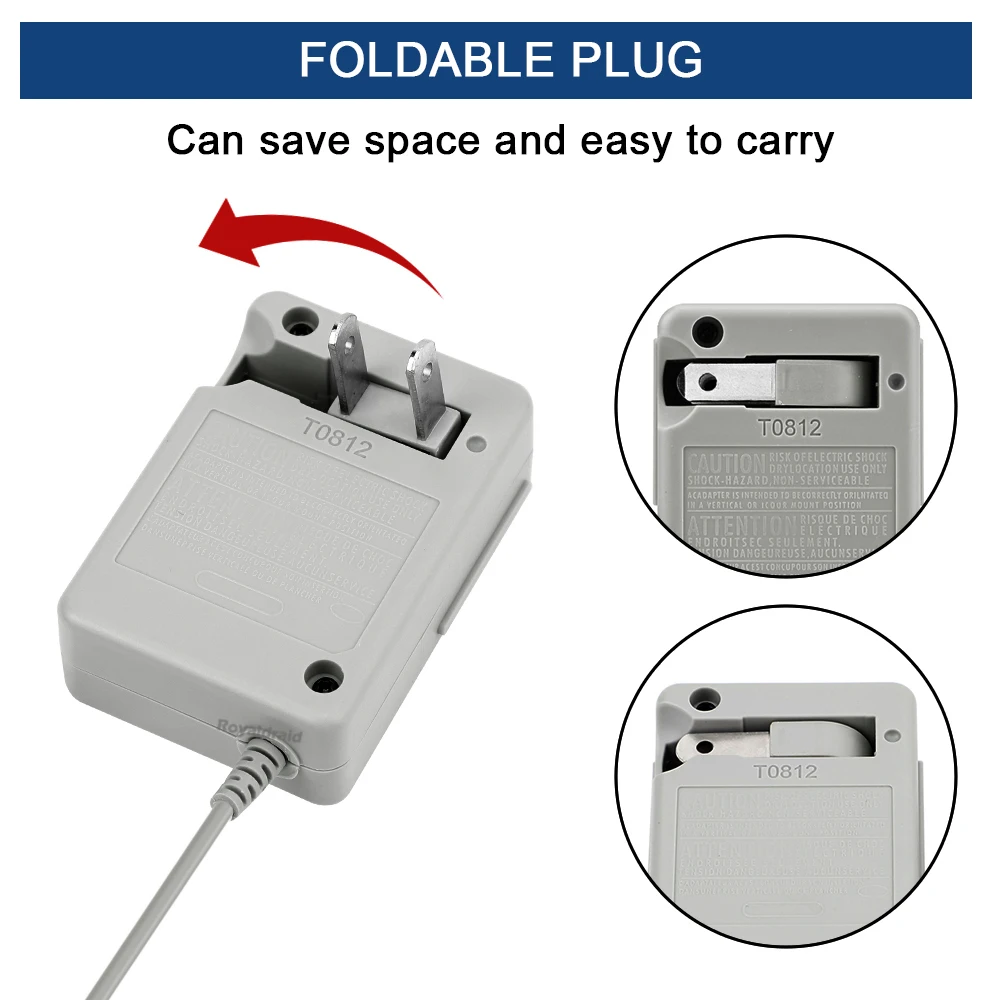 Travel Home NEW ddmysmile 100-240V Wall Power Supply AC Adapter Charger For NEW 3Ds Xl/2Ds Xl/3Ds XL Ll/3Ds/2Ds/Ndsi/Ndsi XL EU US Plug Smile / Ll//2D