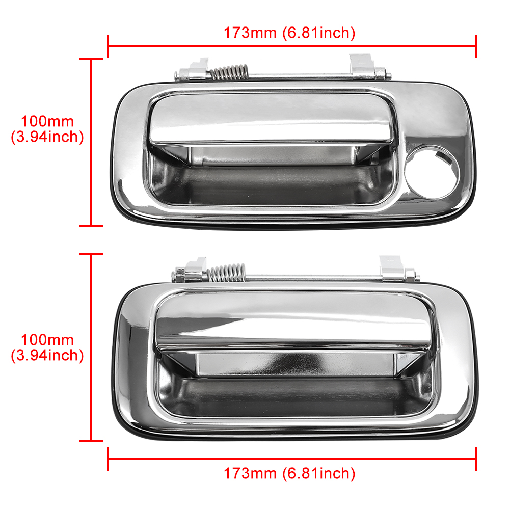 Front Rear Exterior Door For Toyota Land Cruiser 80 LC80 FZJ80 4500 91-97 Left Righ Outside Handle 6923060010 6924060010