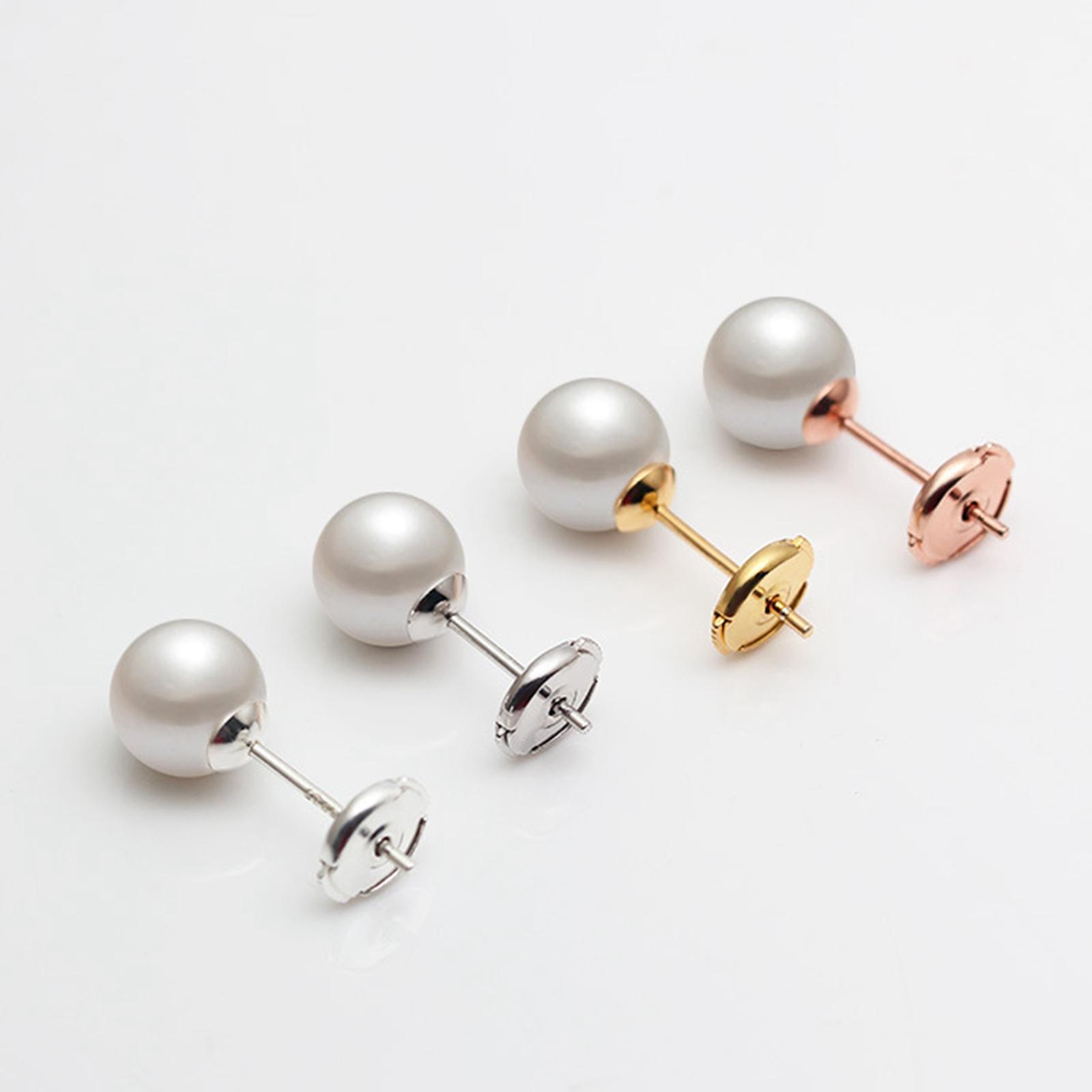 1 Pair Locking Earring Backs Jewelry Findings Replacements Backs Stoppers