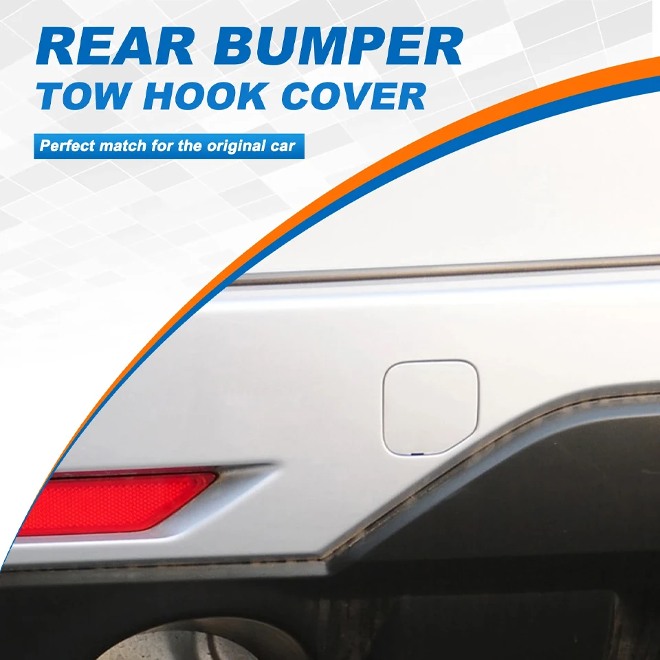 Auto Parts Rear Bumper Tow Hook Eye Cover Cap For Subaru Forester 2009 2010 2011 2012 57731SC050 Towing Hauling Trailer Lid Trim
