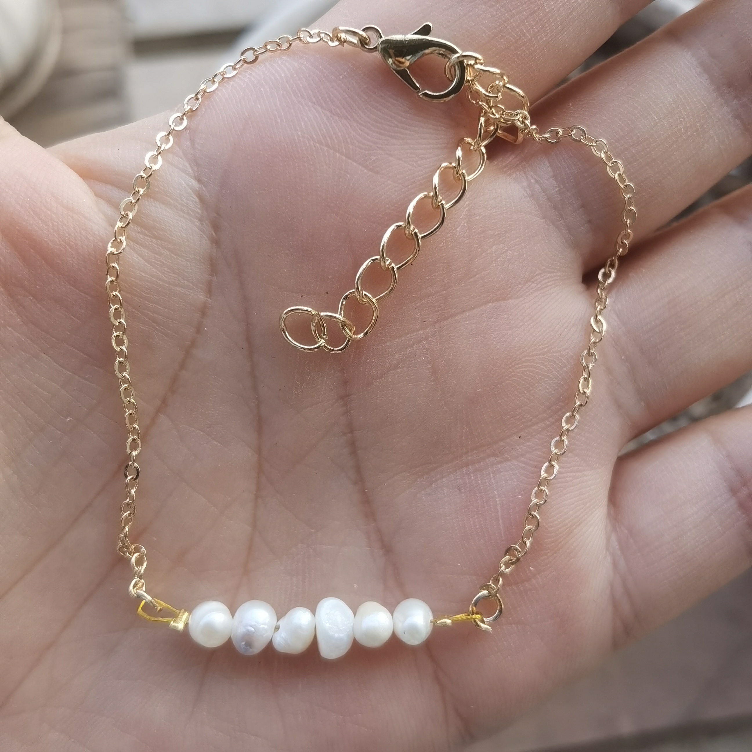 Black Pearl Anklet Peacock Pearl Gold Ankle Bracelet Tahitian COLOR Pearl Summer Anklet Beach Anklet