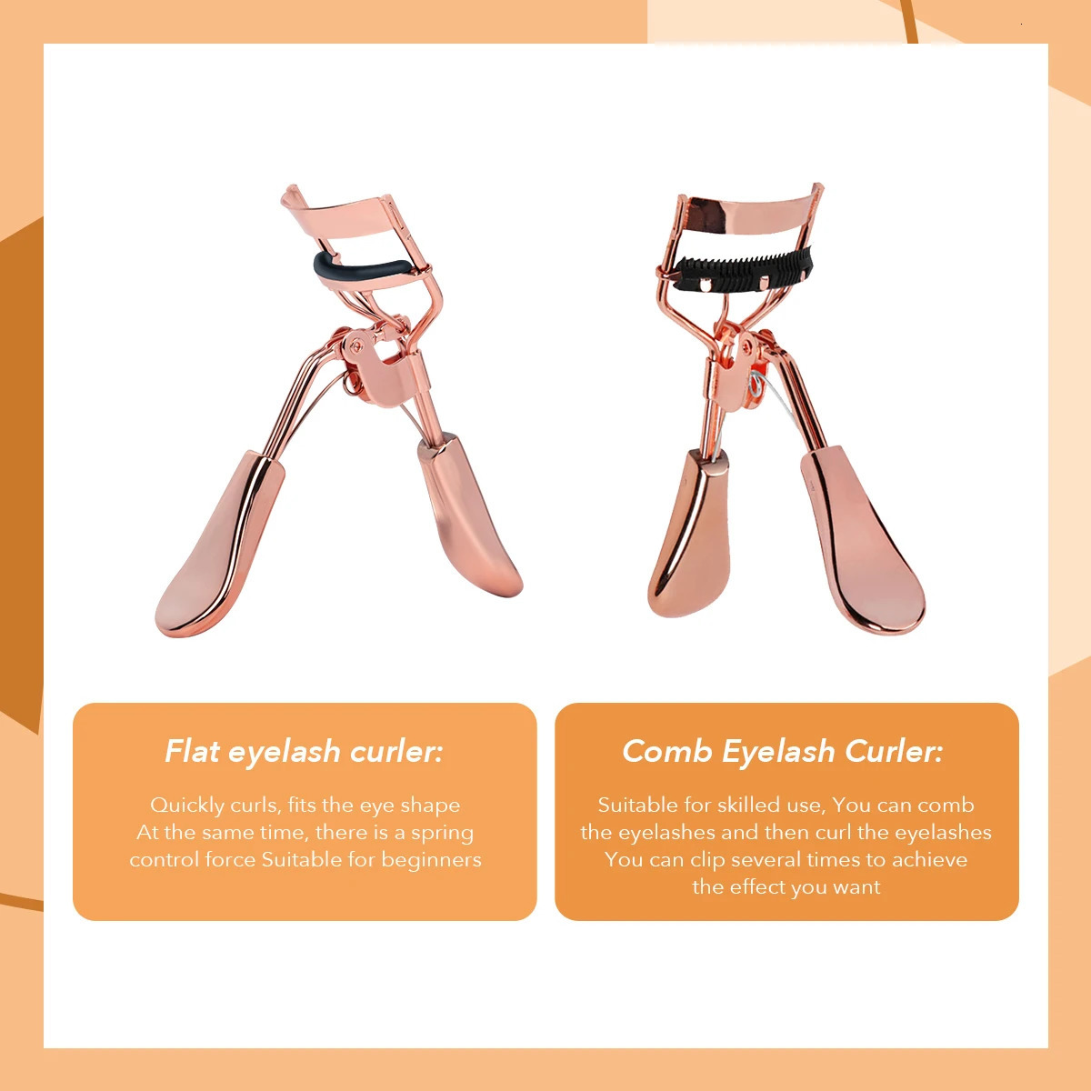 IMAGIC Professional Durable Curling And Shaping Portable Not Hurting Eyelashes Beauty Eyelash Curler Eye Makeup Tool 240625