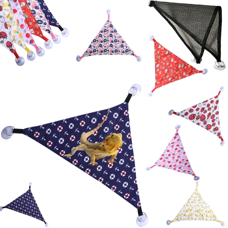 Hammock Suitable for Iguanas, Anoles, Geckos, Snake Lizards Hanging- Bed House 30cm/33cm