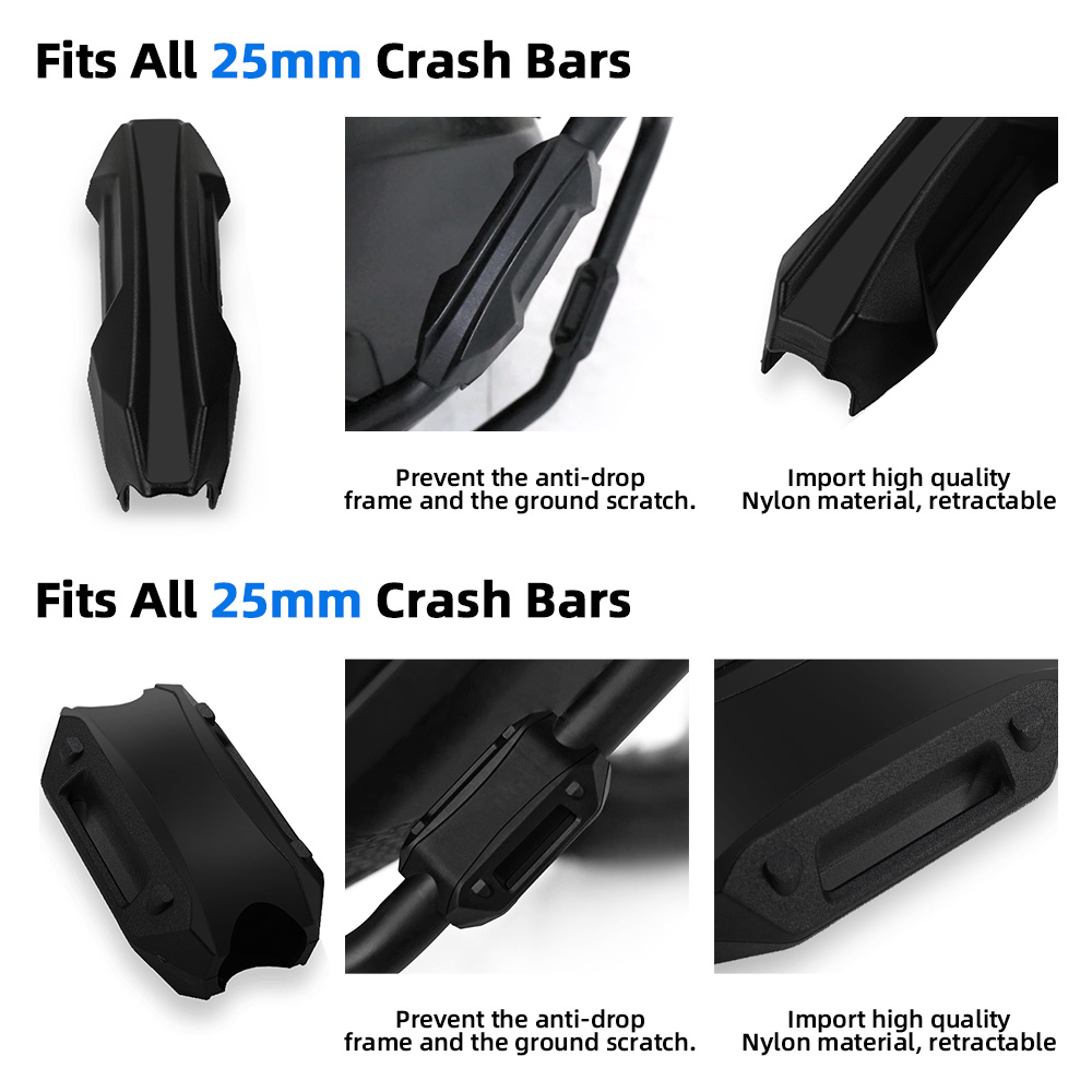 Protector de parachoques para motocicleta, bloque decorativo para BMW R1200GS, R1200, Gsa, 1200GS, ADVENTURE LC, r1200gsa, 25MM