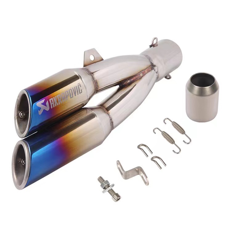 Motorcycle Exhaust Pipe Escape Modified Motorbike 51mm Muffler For Ninja250 400 yzf R3mt07 09 CBR 650r 1000RR S1000RR R6
