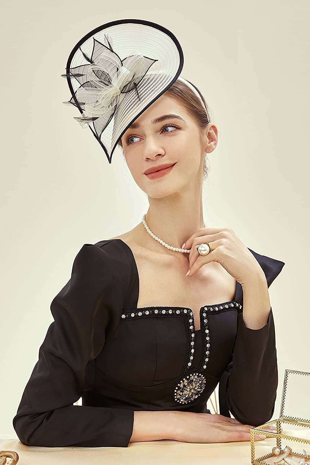 Womens Kentucky Derby Fascinators Fascinators Hair Clip Tea Party Pillbox Derby Hat Fascinator Bridal Wedding Church Racing Hats