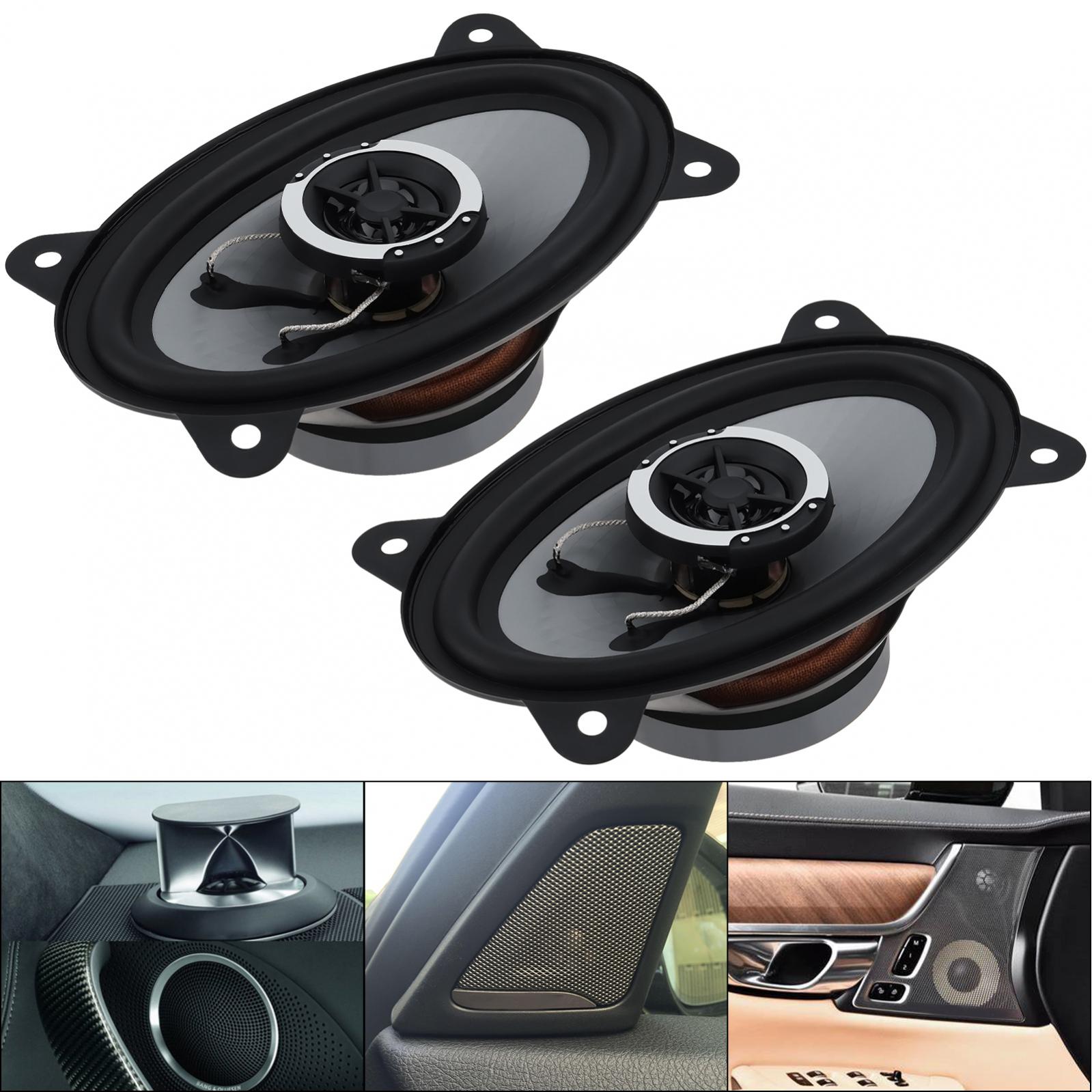 2pcs 4 x 6 Inch 150W Audio Full Range Frequency Car Coaxial Speaker 2 Way Auto Music Stereo Hifi Speakers