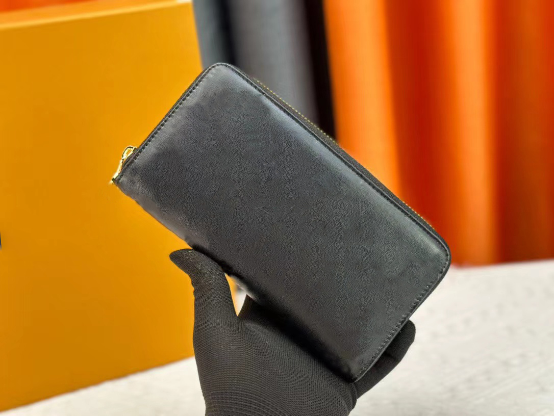 High Quality Women purse Top Starlight with box Fashion Genuine Leather All-match ladies single zipper Classic purses leather wallets Womens wallet #666776688888