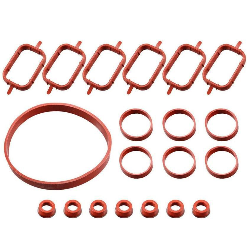 20Pcs INTAKE INLET MANIFOLD GASKETS For M47 E87 E46 E90 E91 E92 E93 E39 E60 11617790198 11612246945 11612245439 11612246949