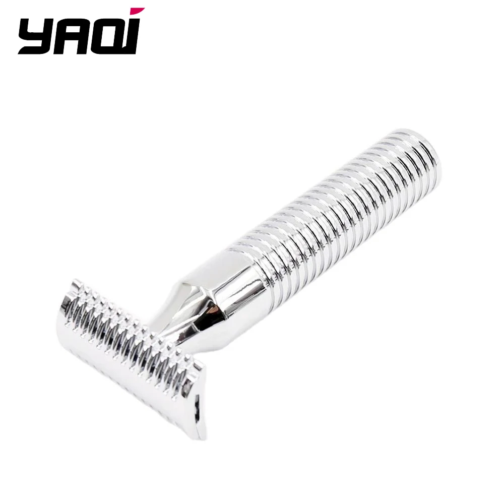 Yaqi Tony Monster Chrome Color 227g Heavier Double Edge Men's Safety Razor custom logo