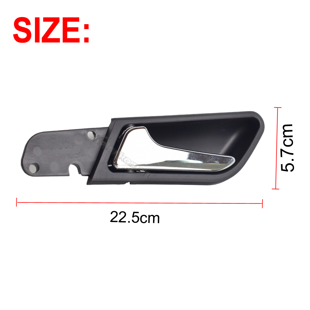 Inner Doors Panel Handle Pull Trim Cover For Mercedes-Benz W169 A160 A180 2011-2012 for W245 B200 2008-2011 A1697601061