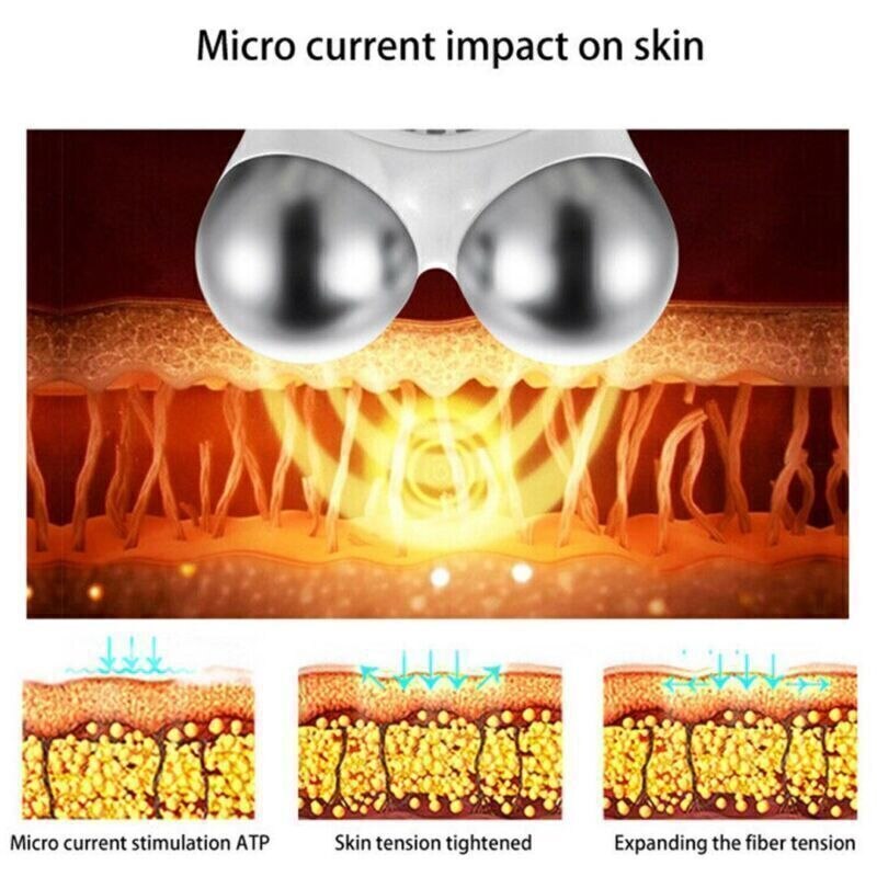 New Rechargeable Face Massager 5 Gears Electric Micro-Current 3D EMS Firming Micro Current Deedema Decree Wrinkle Skin Beauty