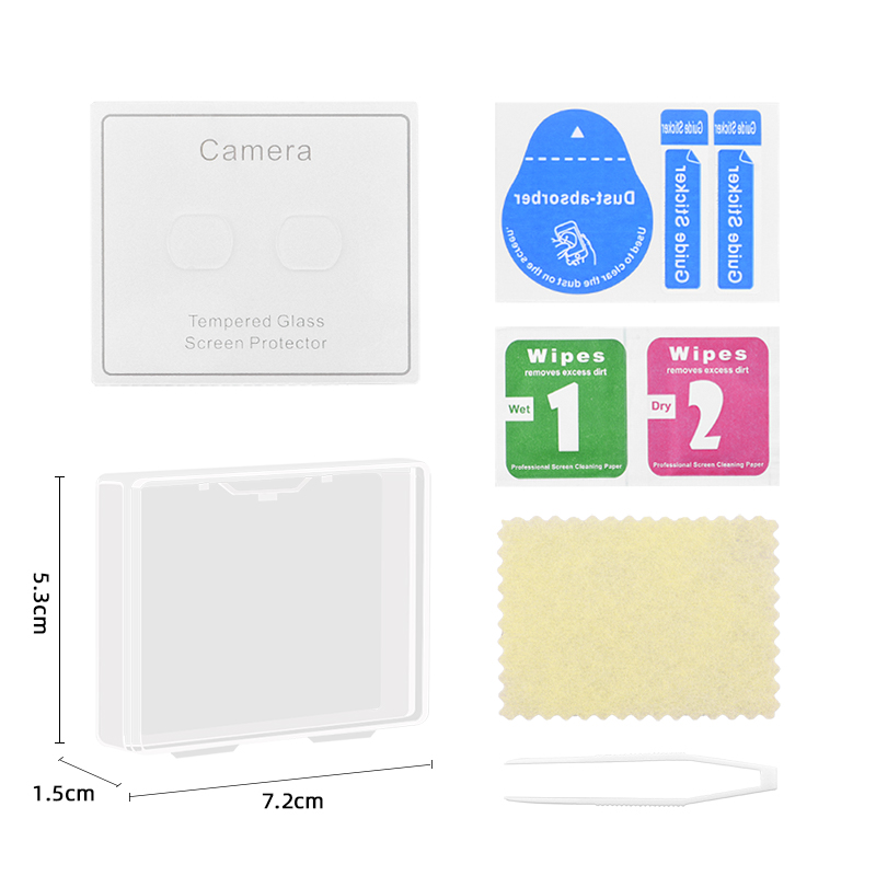 9H Tempered Glass Film For DJI Mini3 Pro Lens Protective Anti-scratch Camera Lens Cover Explosion-proof Drone Accessories