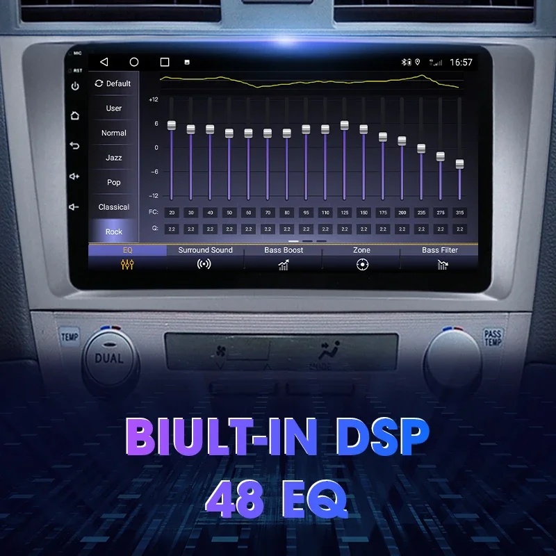 12 Android 2 Din Car Radio For Toyota Camry 7 XV 40 50 2006 - 2011 Multimedia Video Player GPS 4G Carplay ddmysmile Auto Stereo Head Unit Smile -