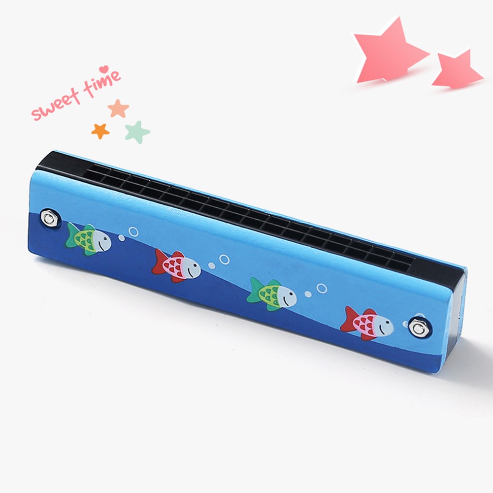 Wooden Harmonica Educational Gift Instrument Kids Mouth Music Organ Replacement Universal 1pcs Hot Sale Newest