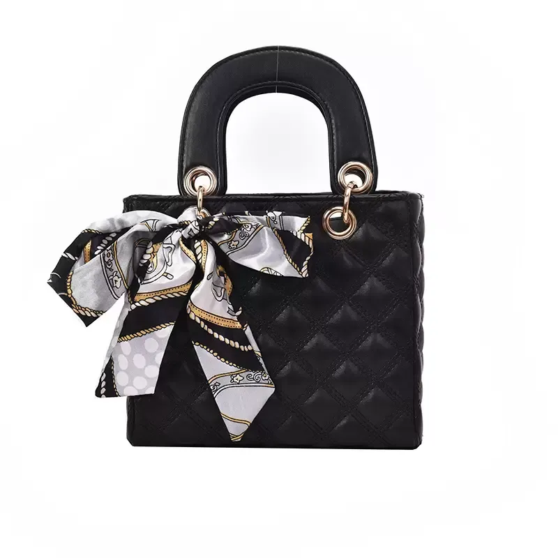 tool jewelry boxNew Niche Advanced Texture Rhombus Mini Diana Bag Trendy Women's Shoulder Messenger Bags