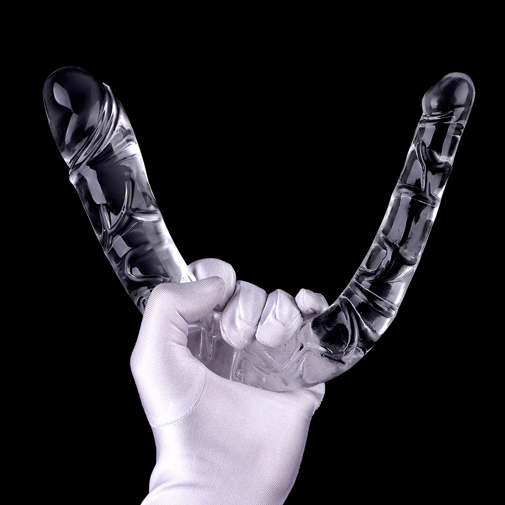 Extra Long Soft Double Head Dildo Toy For Adult Flexible Jelly Vagina Anal Women Gay Lesbian Ended Dong Penis Artificial