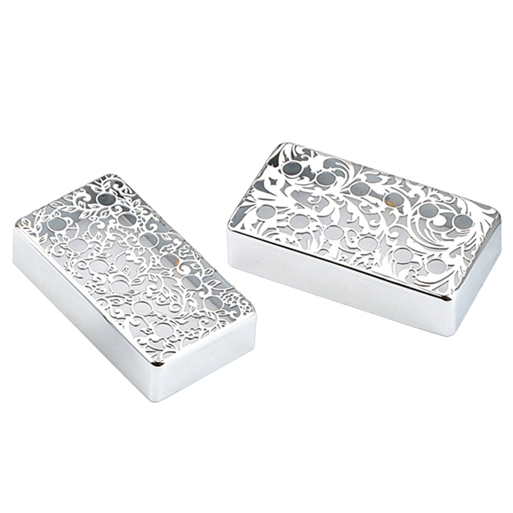 Cover Pickup Electric Guitars Brass Humbuckers Cover Vintage Guitar Pickup Frames ddmysmile Protections Cover Guitar Accessories Smile