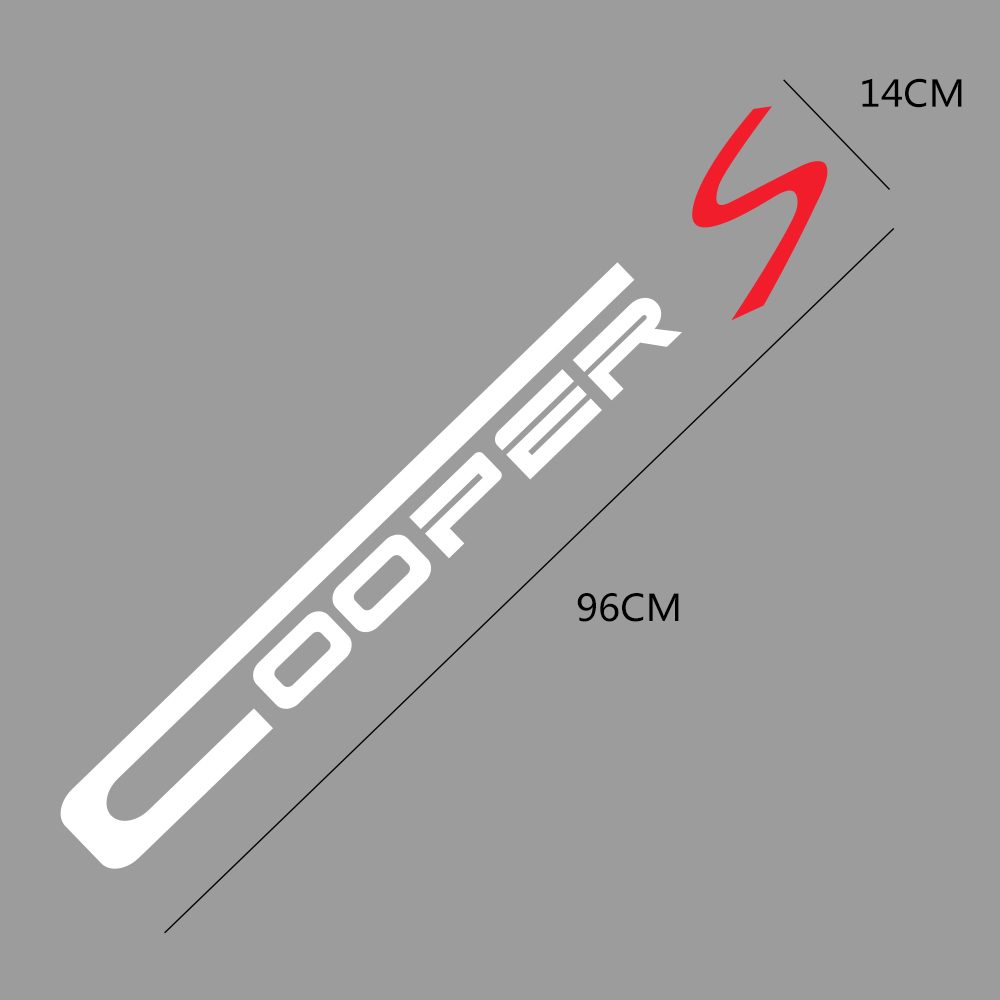 Car Windshield Stickers For MINI Cooper S JCW R50 R53 R55 R56 R60 R61 F55 F56 F60 Motor Windscreen Decal Auto Tuning Accessories