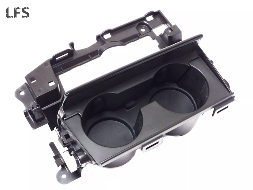 be suitable for Cadillac XTS Front Center CONSOLE Double Cup Bracket Beverage Tray 23409294 Cup holder assembly with pad