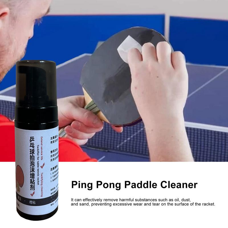 Cleaner Pong Ping Bat PingPong Paddle Cleaning Spray Kit 100ml Table Tennis Racket Foam Cleaner Spray For Bat And Racket smile