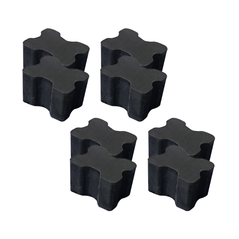 Rubber ddmysmile Front Automobile U90c Coil Spring Boosters Set, Rubber Coil Spacers, 1.5" Thick Car Coil Spring Spacers Smile Set, , 1.5"