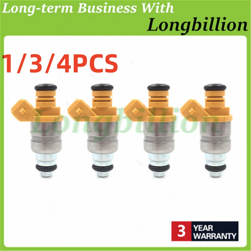 1/3/4PCS New Fuel Injector Nozzle ADG02801 96351840 96518620 96620255 for Daewoo Chevrolet Matiz Spark 0.8i 1.0i 98-10