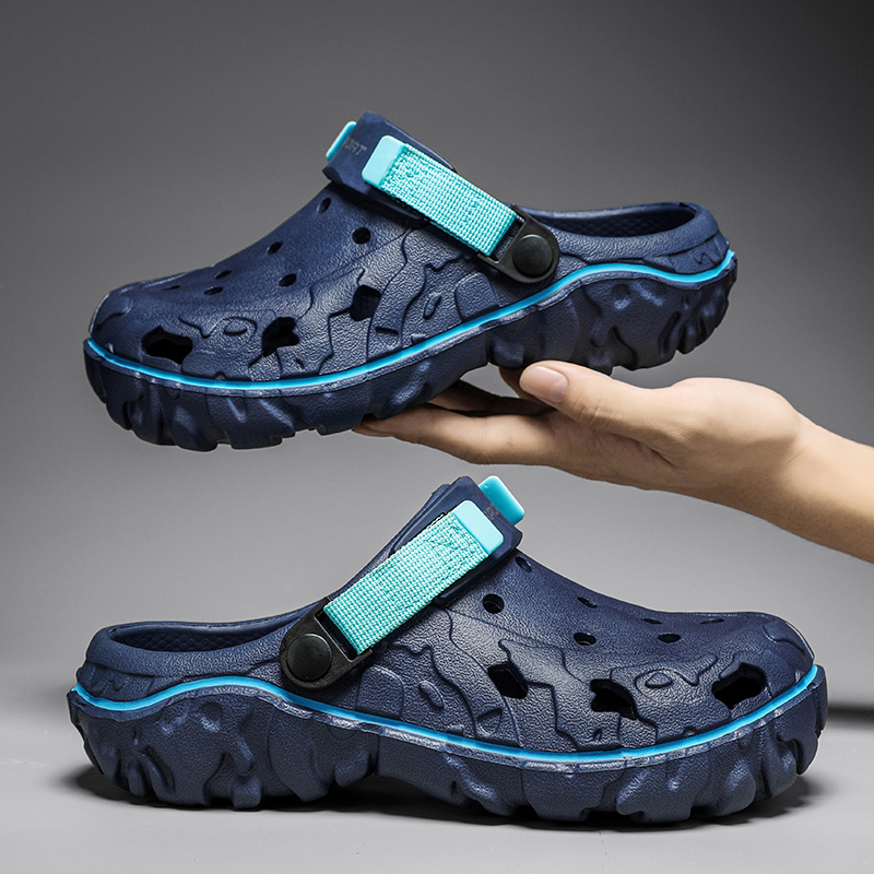 Men Slippers Summer New EVA Soft-soled Platform Slides Sandals Indoor Outdoor Walking Beach Shoes Flip Flops Mens Shoes Big Size