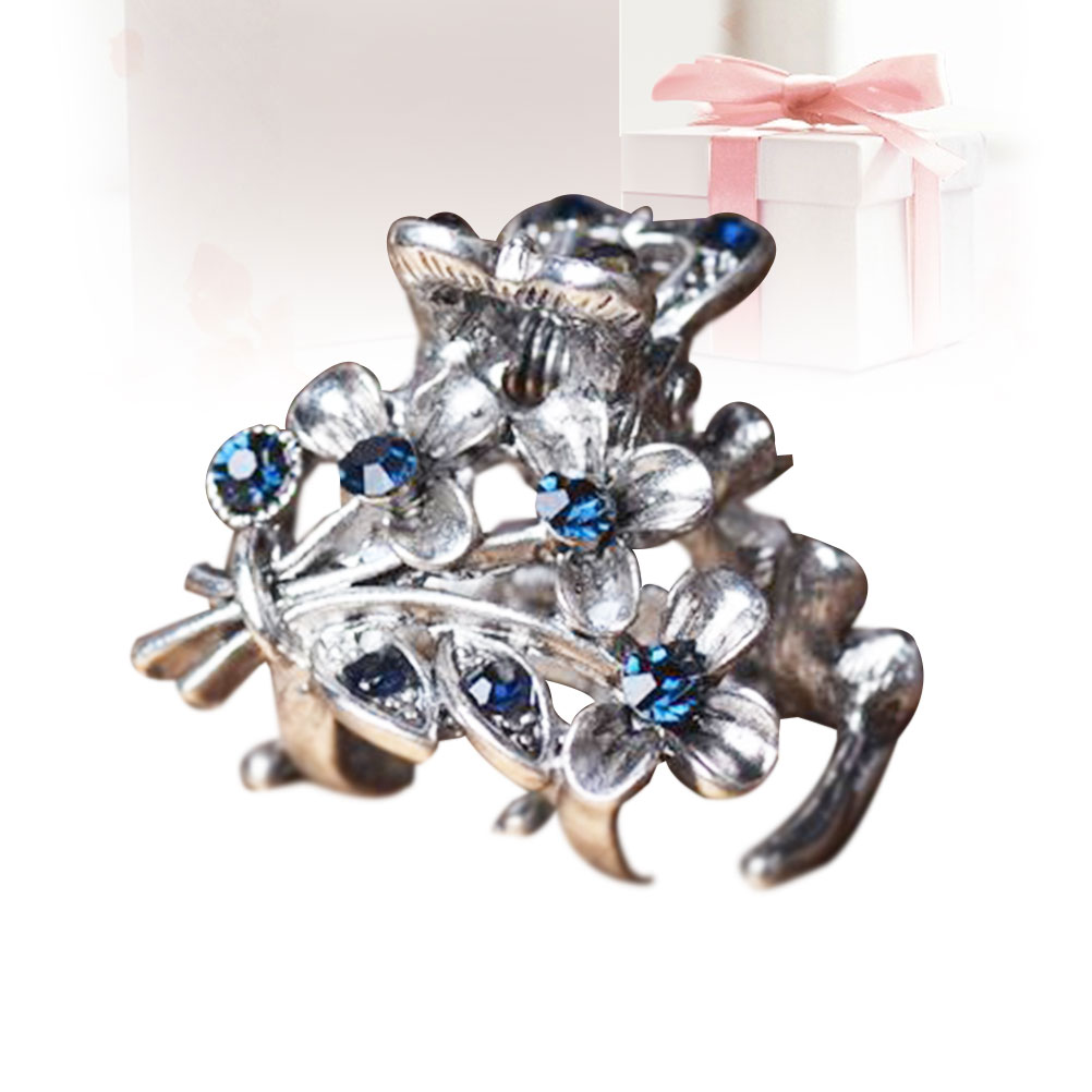 Clips Claw Fancy Elegant Hairpin Rhinestones Claw Clip Jaw Clips Hair Accessories for Lady smile