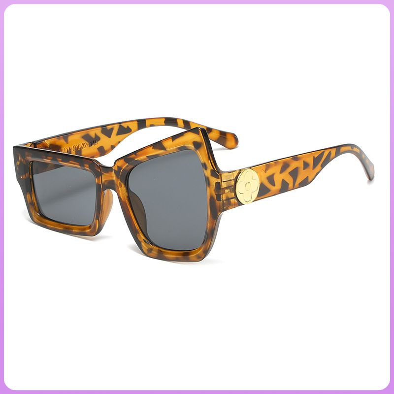 Sunglasses Ladies Large Frame Trend Personality Cat Eye Sun Shade Goggles Girls Party Beach Uv Colorful Popular 5