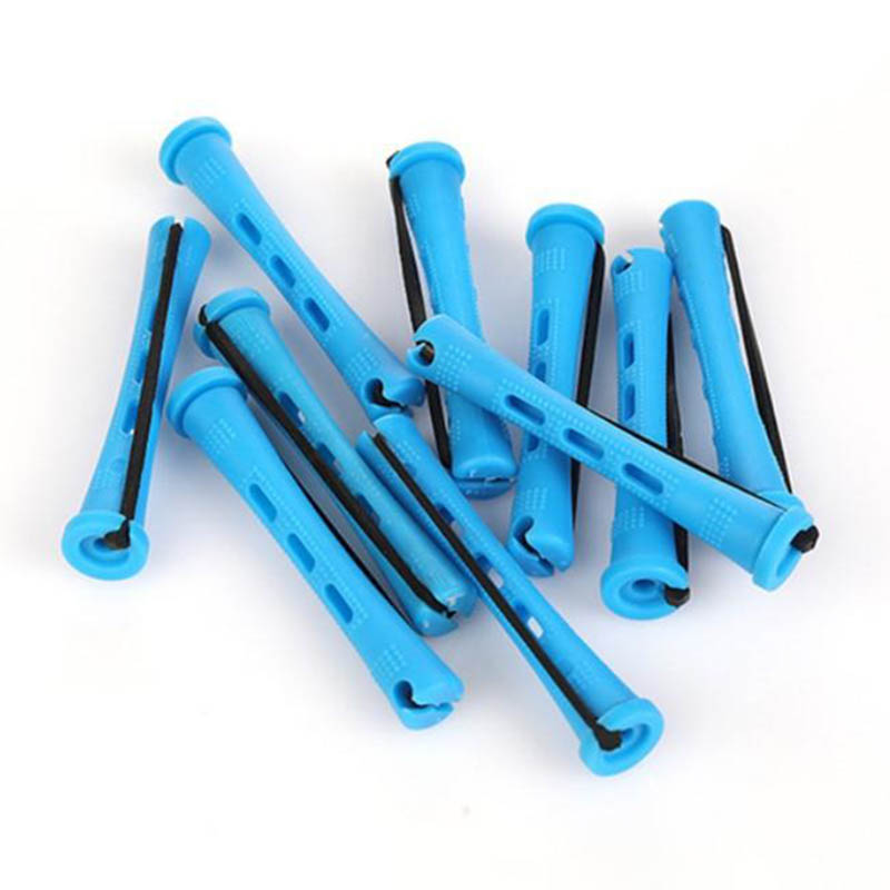 10 Pcs/Set Rollers Cold Perm Curler No Heat Curls Flexi Rods Wave Formers Hair Styling Tools free shipping